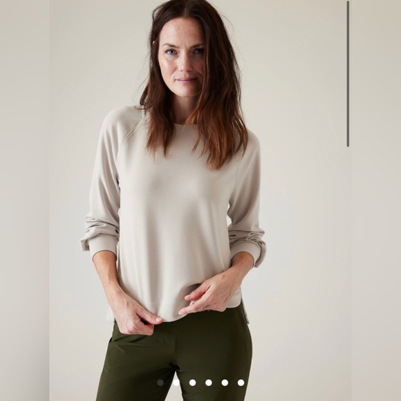 Athleta Seasoft Crewneck Sweatshirt - Picture 1 of 4